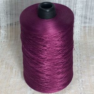 4- 1 Pound Cones of Textured Nylon-Bordeaux